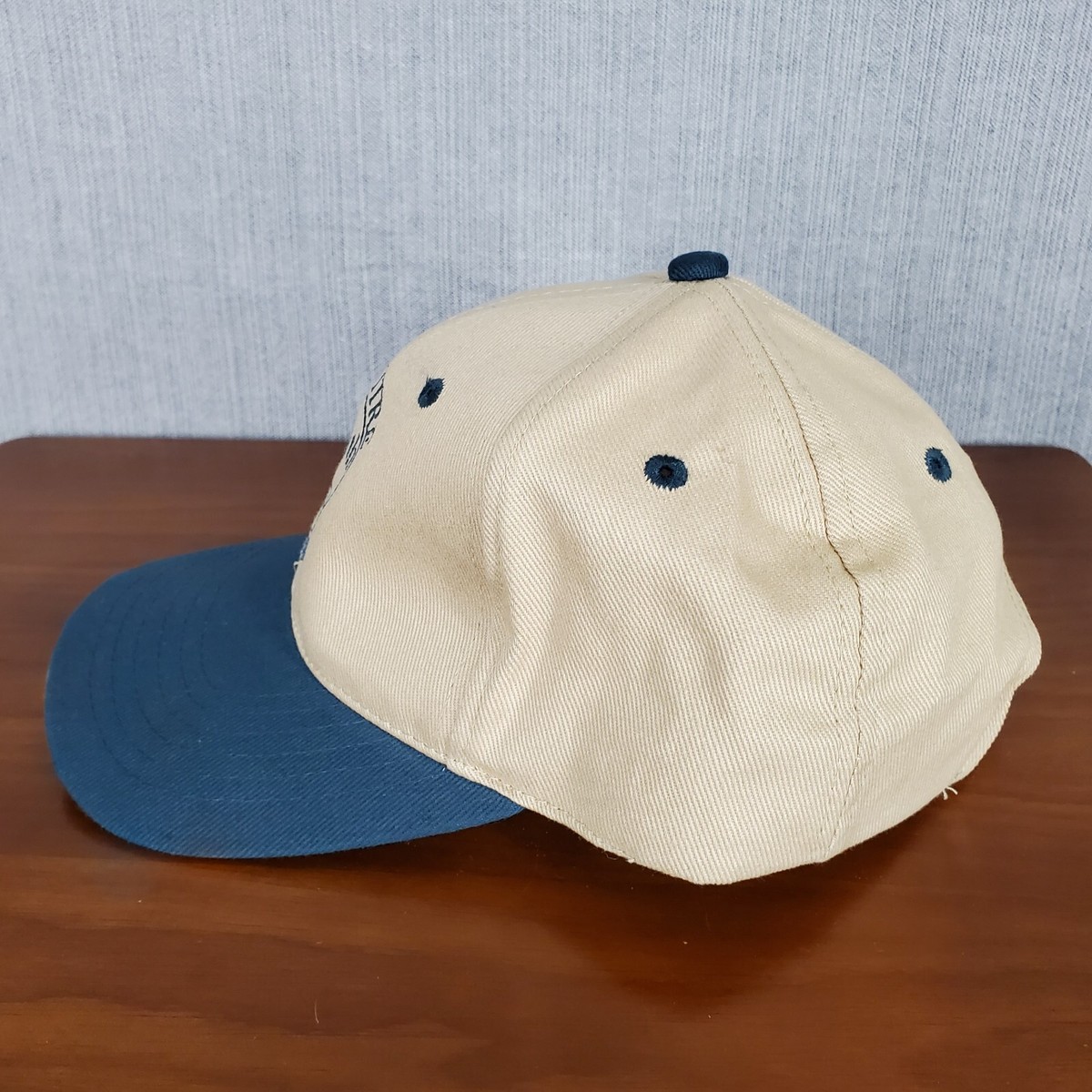 Vtg Dog Daze StrapBack Hat Cap Black Label Autotire Car Care Auto Part Store View 2