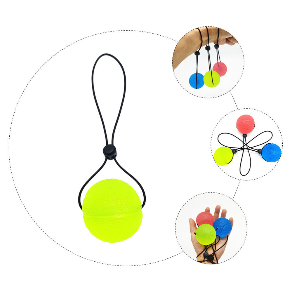 2 PCS Hand Grip Ball Wrist Trainer Therapeutic Squeeze Balls Casual eBay
