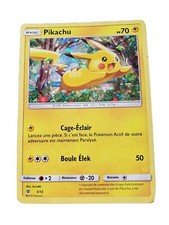 Carta Pokémon Pikachu Holo 5/12 – Promo McDonald's 2016 – FR – Rara – TBE