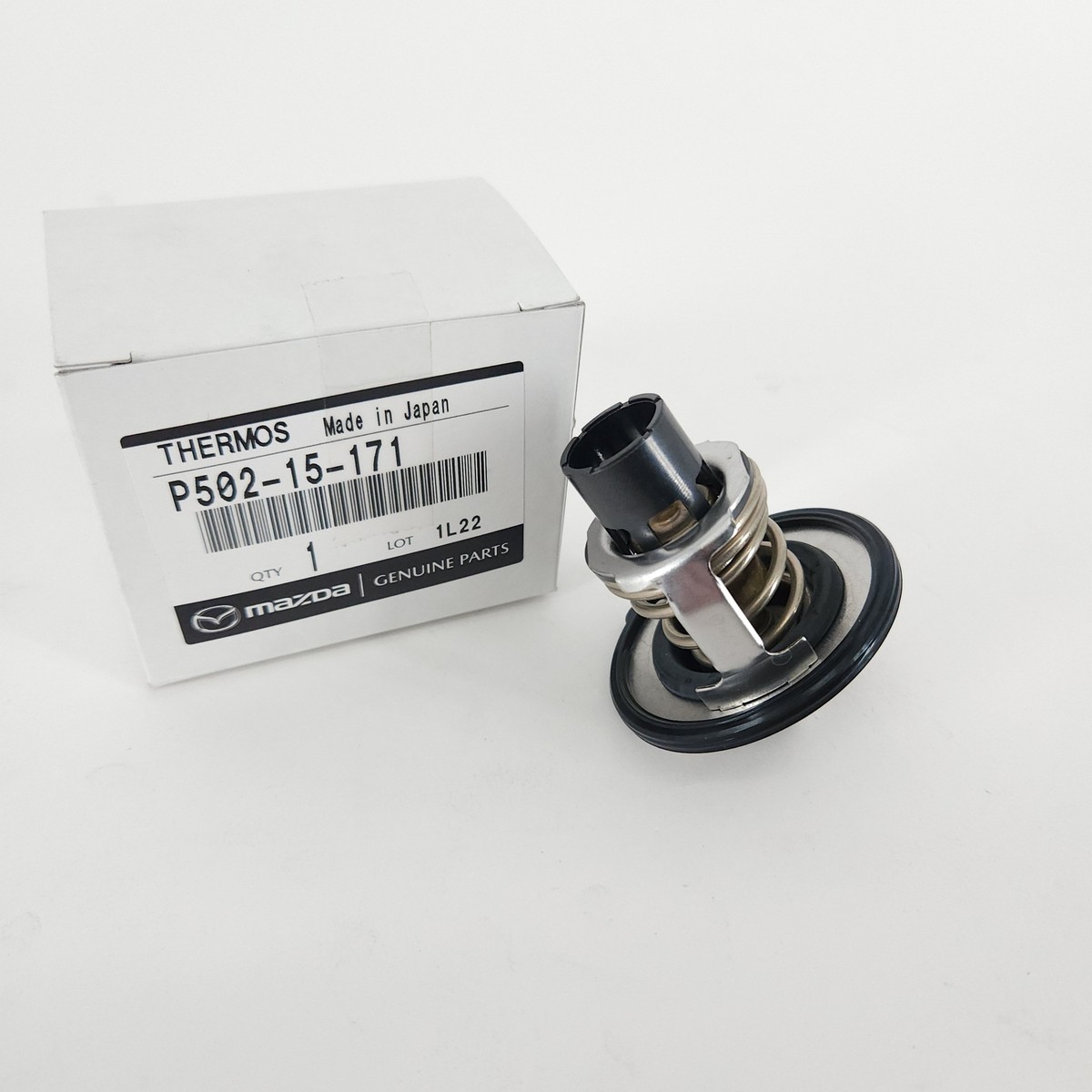 Genuine OEM Mazda P502-15-171 Engine Coolant Thermostat | eBay