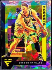 2020-21 Panini Flux Gordon Hayward Cracked Ice #20 Hornets C019