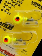 Buck-Shot Rattle Jigs 1/4oz Northland Tackle 2 Count Fishing Lure NIB