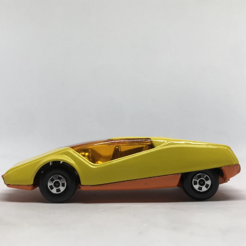 Lesney Matchbox Superfast Datsun 126X No. 33 1973 amarillo/naranja - Inglaterra con caja Foto 2 de 4