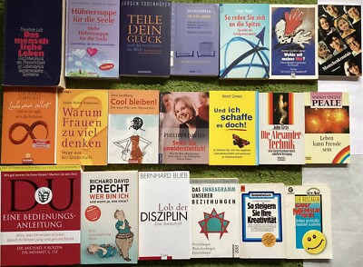 20 Sammlung Psyche Hühnersuppe für die Seele Richard D Precht Lob der Disziplin