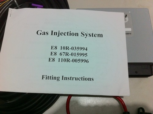 LPG Vapour Injection Kit 6 Cyl Made in EU Front Parts and ECU - Picture 2 of 9