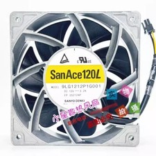 Sanyo 9LG1212P1G001 DC12V 3.2A 12CM 2-Pin PWM Speed Control Violent Cooling Fan