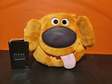 Rare Disney Loungefly Pixar UP Dug Dog Plush Crossbody Bag Purse Tote