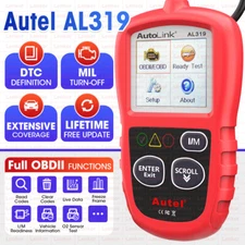 2025 Autel AL319 OBD2 OBDII Car Code Reader Diagnostic Scanner Tool Engine Check
