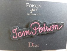 Christian Dior "I am Poison" Iron On Motif