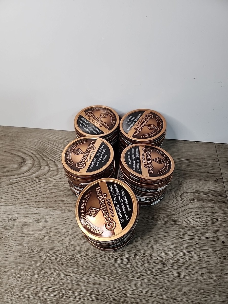 COPENHAGEN Pouches Snuff Lids - Total Of 50 Lids Craft Projects