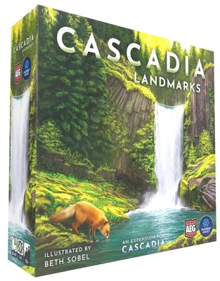 Cascadia Landmarks Expansion Board Game AEG NIS