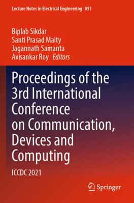 Proceedings of the 3rd International Conference on Communication, Devices and