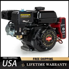 Electric Start Horizontal Engine 4-Stroke 212CC Go Kart Gas Engine Motor 7.5HP~