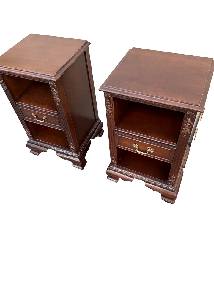 66969 对桃花心木床头柜桌支架 s — 第 2/4 张图片