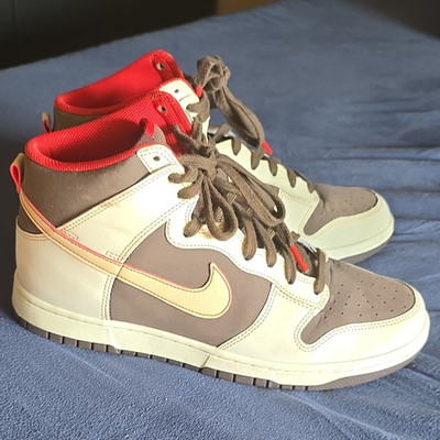 Nike Dunk High Retro SE Herren  Baroque Brown Mid Top EU 44 Schnürung