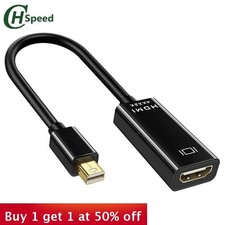 Mini DP to HDMI Line 4K HD Adapter Cable Mini DP to HDMI Computer-TV Converter