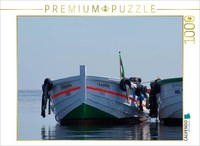 Calvendo Puzzle BöRteboote Auf Helgoland | 1000 Teile Lege-GrößE 64X48Cm Foto-Pu
