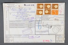 MayfairStamps Netherlands 1968 Rijswijk to Gent Belgium Registered Parcel Receip