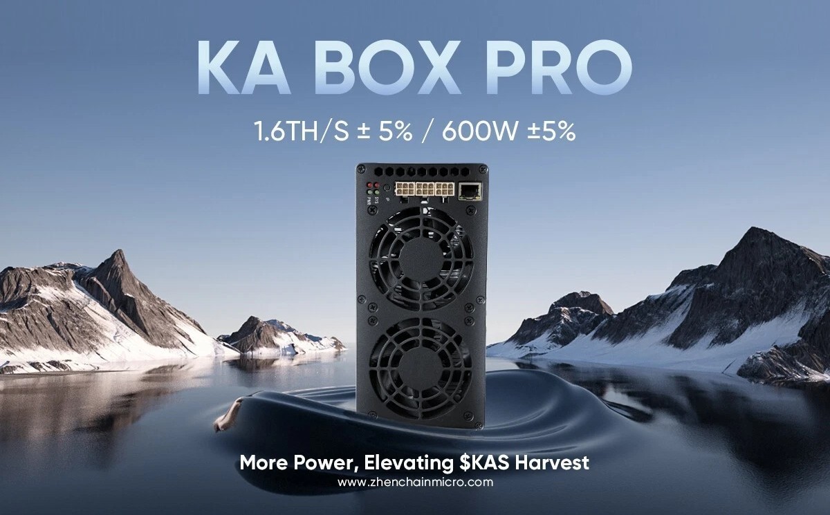Goldshell KA Box pro 1.6T 600w Kaspa KAS Miner Asic Miner