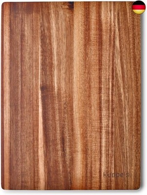 Schneidebrett SLICE | Akazienholz | 40 x 30 x 1,5 cm | Holzbrett klingenschonend