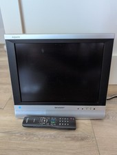 Retro Gaming TV Sharp Aquos LC-15S5U 15 TV LCD W/Remote