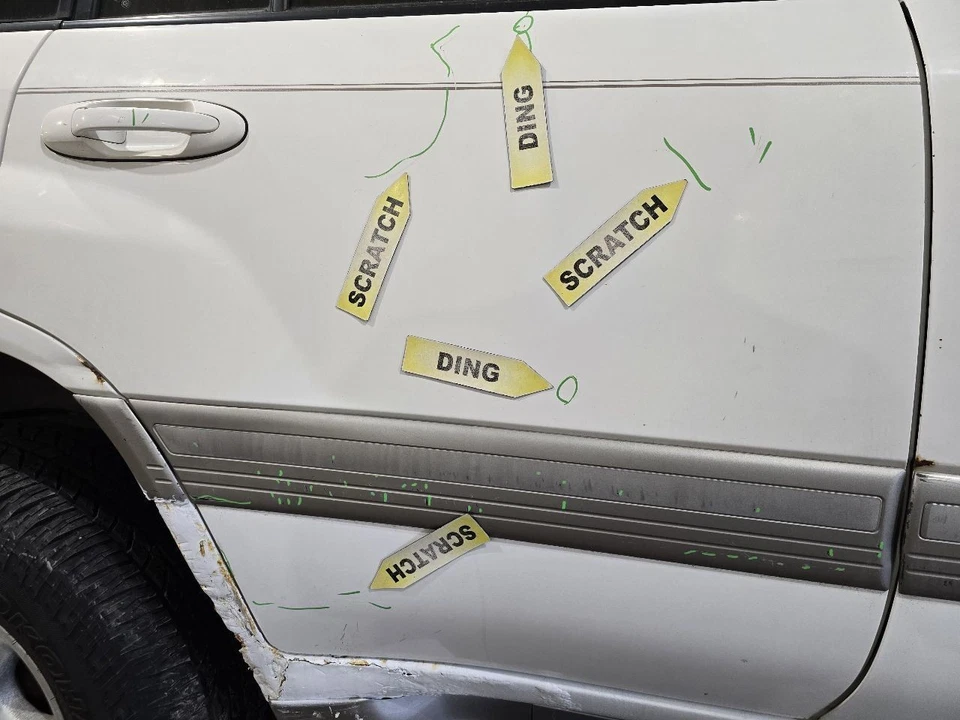 Passenger Rear Side Door 8 Cylinder Fits 98-02 LAND CRUISER 632019 Foto 3 de 4