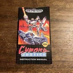 Cyborg Justice (Sega Genesis) Complete - Tested - Authentic