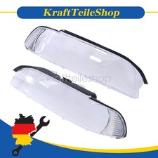2x Streuscheibe Scheinwerfer Glas Gehäuse Weiß für BMW E39 5er Touring 2000-2003