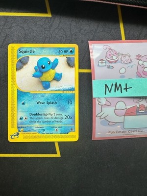 Pokemon Card Squirtle Expedition E Series WOTC Vintage 131/165 047  NM 