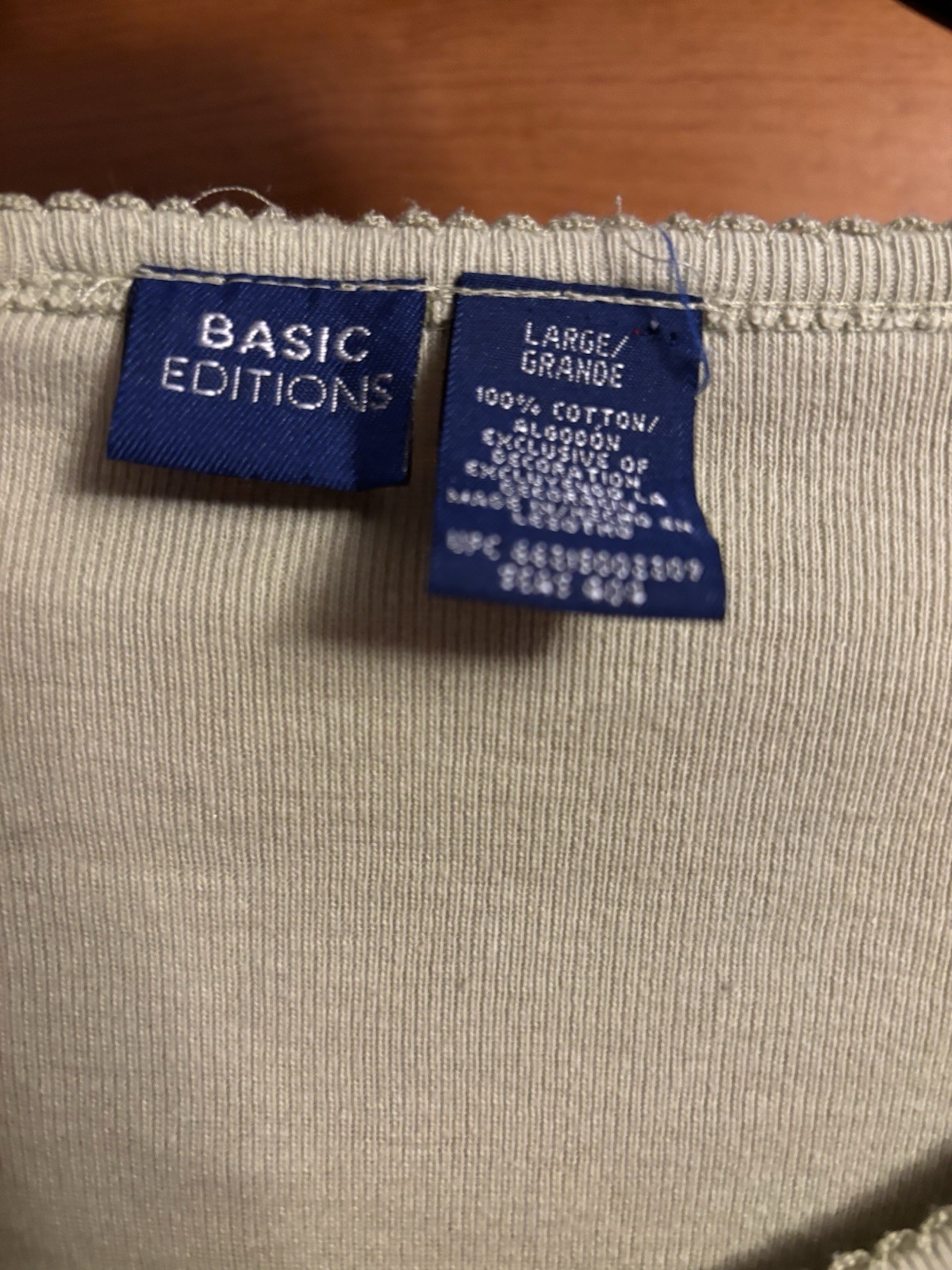 Basic Editions Button Up Cardigan Large - image 2