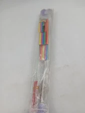 Charnioi 2 Twirling Baton Dance Ribbon Streamers Kids Girls Rainbow Props