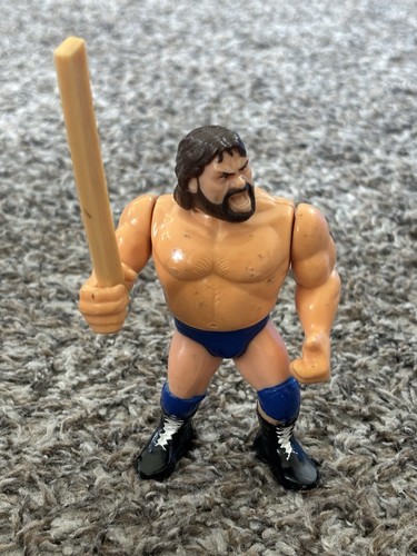1991 WWF Hasbro Hacksaw Jim Duggan Collectible Act...