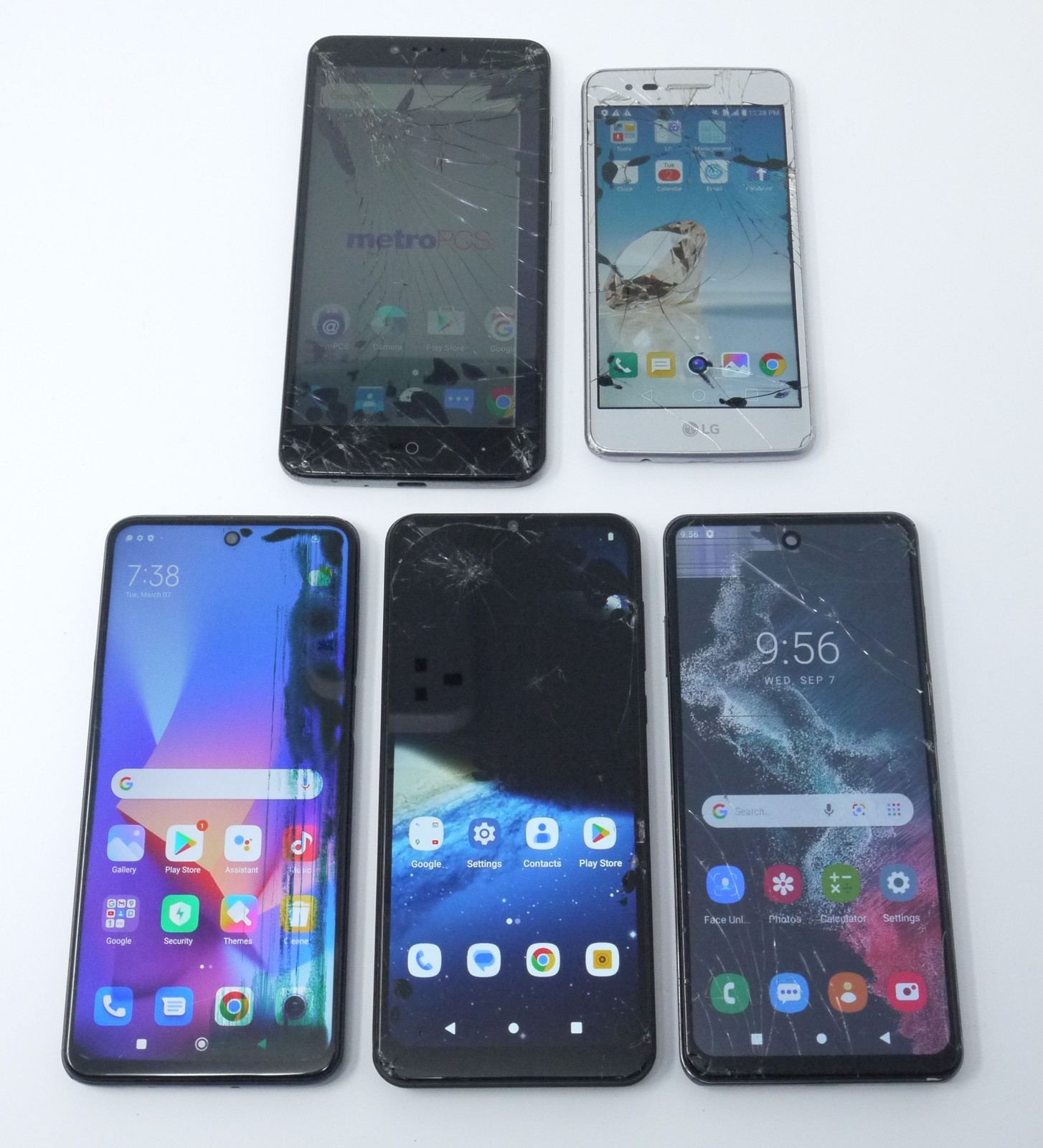 - Working But Cracked & Lcd Issues - Xiaomi Redmi Note 9s