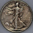 * 1936-D Walking Liberty Half Dollar 90% Silver As Shown