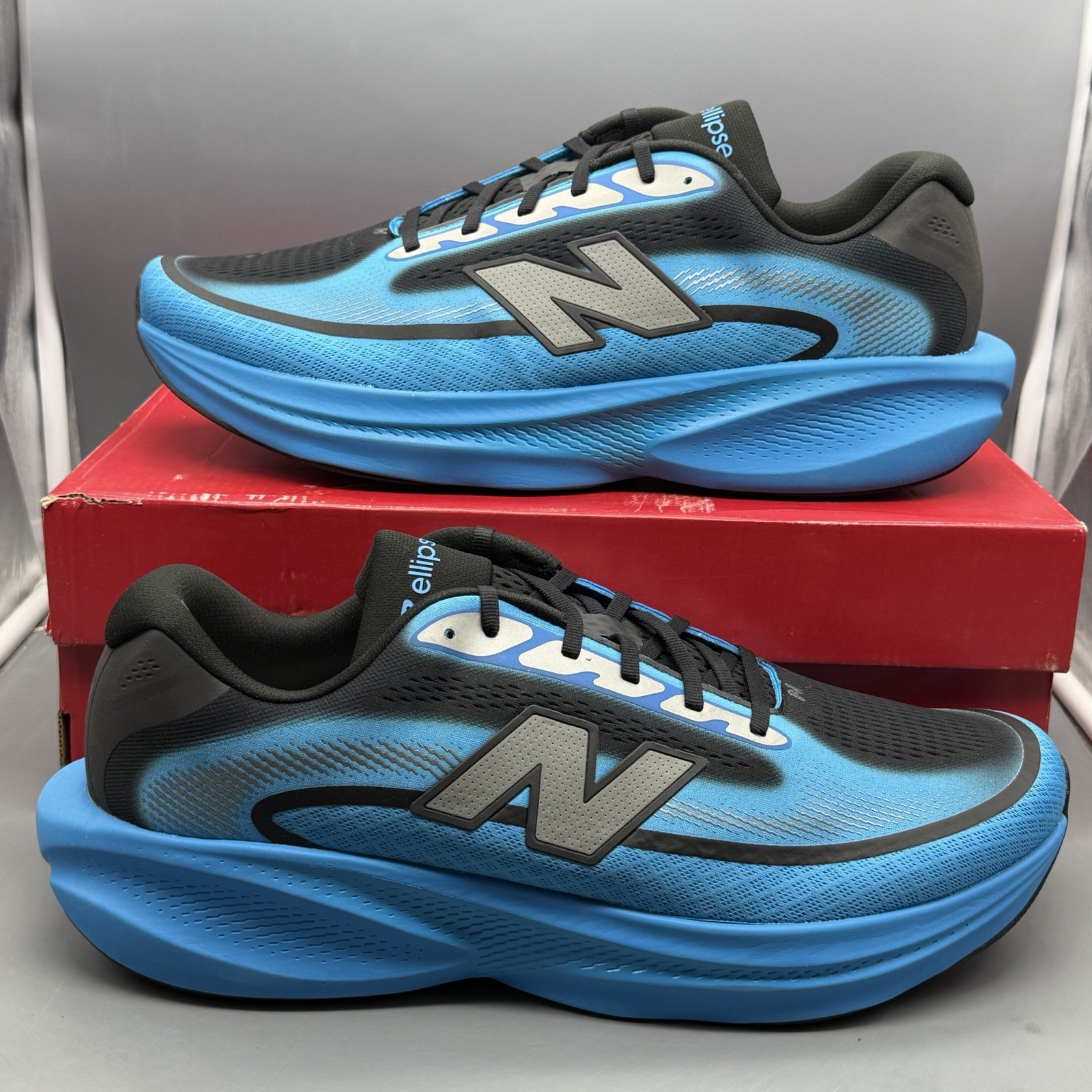 New Balance Ellipse V1 Men’s 15 D Running Training Gym Shoes ‘Blue Black’ NWB!