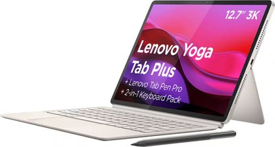 Lenovo - Yoga Tab Plus - 12.7'' 3K Tablet - 16GB RAM - 256GB UFS - with Keyboa...
