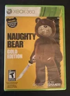 Naughty Bear Gold Edition - Xbox 360 - CIB (Complete In Box)