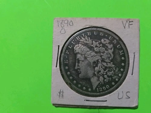 1890 -O Morgan $1 Dollar VF