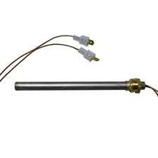 Accenditore per forno a pellet 250W 230V diametro 10mm x 150mm lunghezza totale 3/8 pollici