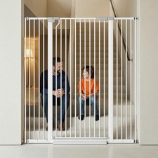 Cat Gate Extra Tall 51.18" - Adjustable Pet Gate for Doorways Stairs 29.5" ...