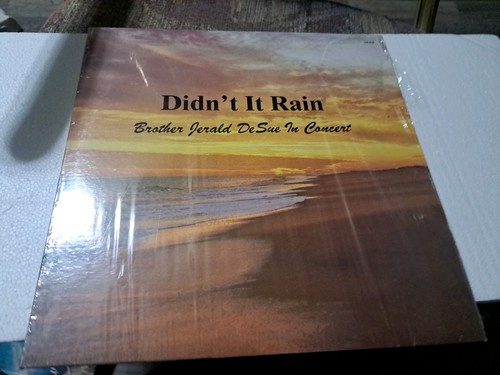 BROTHER JERALD DESUE IN CONCERT DIDN'T IT RAIN USED VINYL RECORD