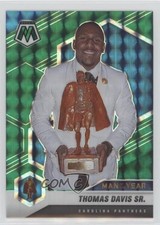 2021 Panini Mosaic Man of the Year Green Mosaic Prizm Thomas Davis Sr #268 03wd