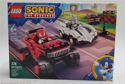LEGO Sonic the Hedgehog Silver's Car vs. Knuckles' Monster Truck 77118
