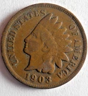 1903 UNITED STATES PENNY - INDIAN HEAD - Great Coin - Lot #M30