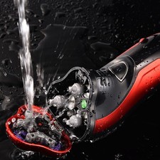 2026 Electric Shaver Mens Razor Rotary Waterproof Pop-Up Trimmer Wet Dry 6