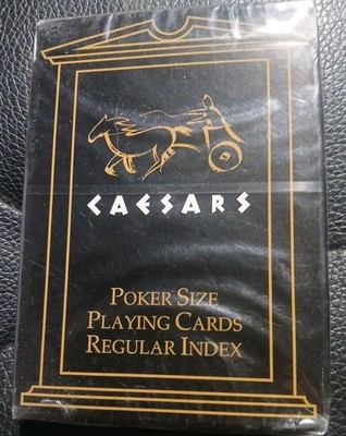 Caesars Palace Carta Mundi Linen Finish Playing Cards   New & Factory Sealed!