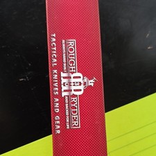 Rough Ryder RR2610 Stainless Steel Blade Black Synthetic Pocketknife Drop Point…