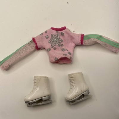 Bratz Yasmin Ice Skating Championship Shirt Plus Added Ice Skates