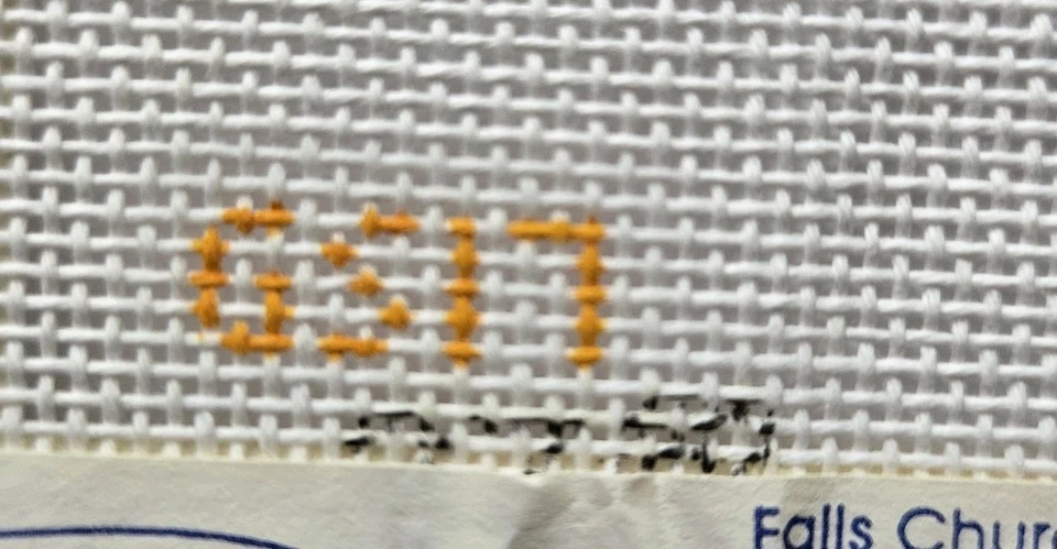 Flipflop Needlepoint Canvas Gayla GS17 Beach Seaside Shoe - Image 4 of 4