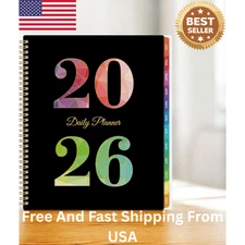 2026 Daily Planner - Appointment Book 2026, 9'' x 11'', Hourly Planner JAN.2026.